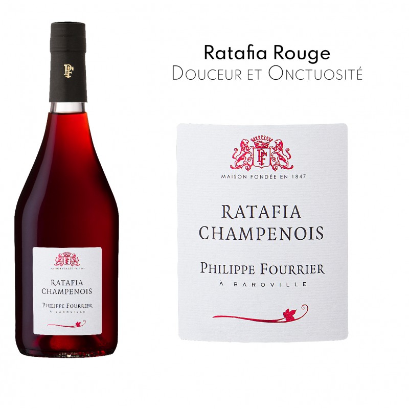 RATAFIA ROUGE - Champagne Philippe Fourrier