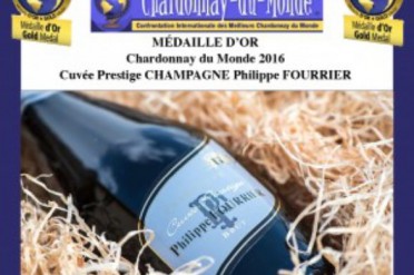 Médaille d’Or - Cuvée Prestige - Meilleurs Chardonnay du Monde 2016